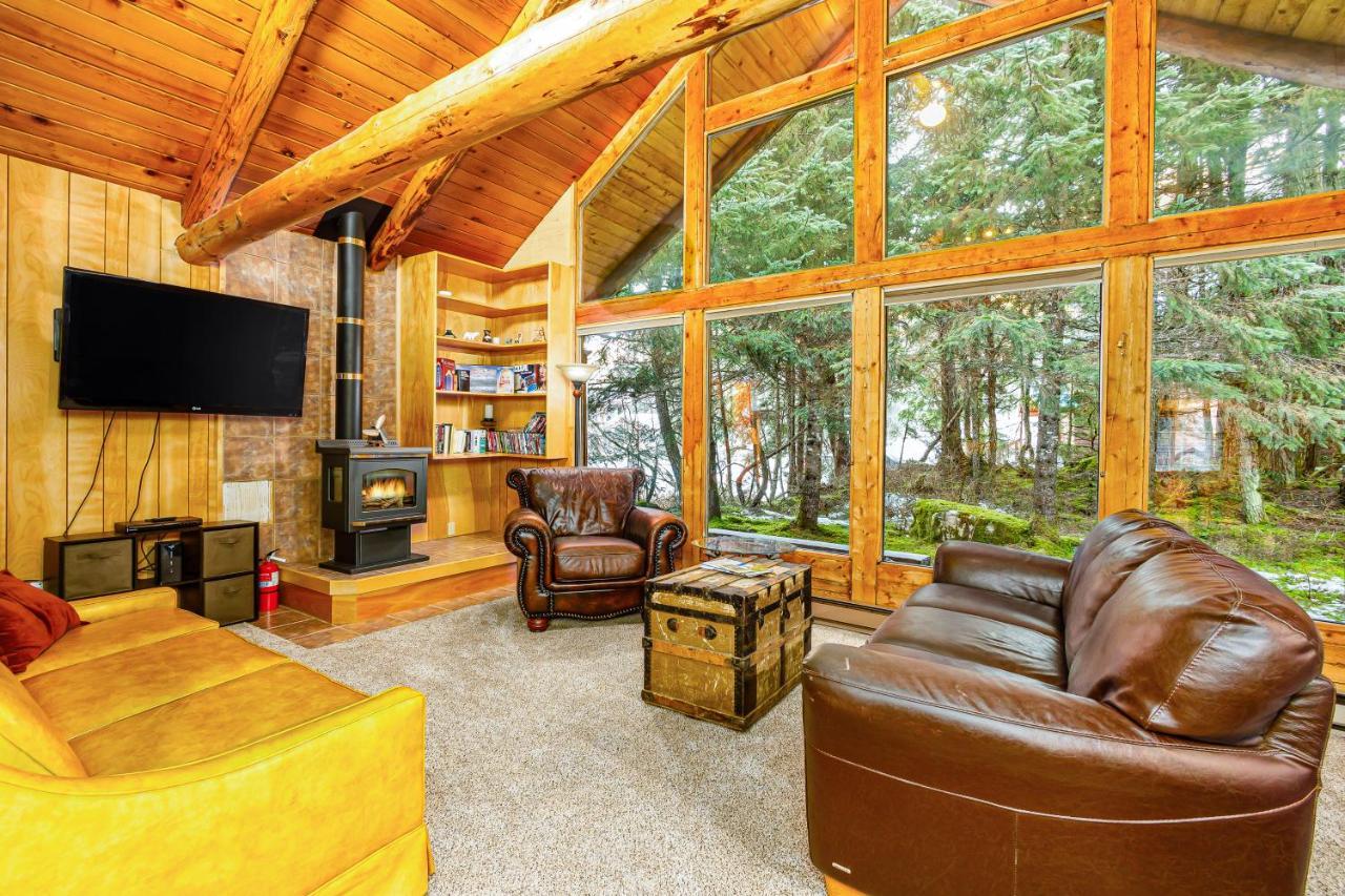 Alpine Meadows Log Cabin Girdwood Zewnętrze zdjęcie